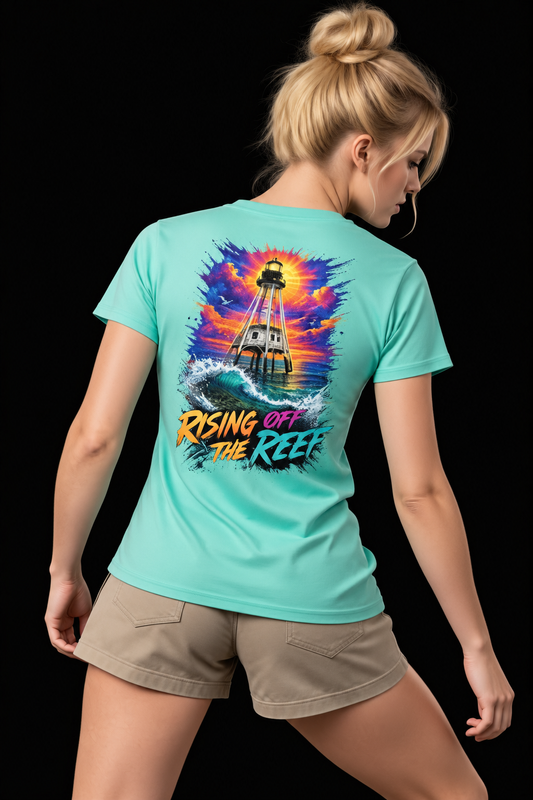 RISING OFF THE REEF